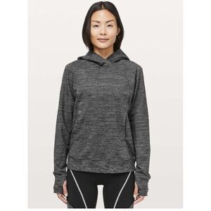 Lululemon Scuba PulloverHeathered Core Dark Grey Women's Size 4‎